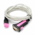 USB 2.0 macho para adaptador-macho Serial RS232 cabo (180 cm)