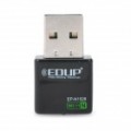 EP-N1528 Mini 300Mbps 802.11 b/g Wifi/WLAN Wireless adaptador de rede USB - preto