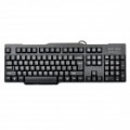 LiSheng KB-202 confortável teclado com fio - preto (comprimento de 145 cm-cabo)