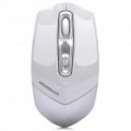 Genuíno Newmen 1000/1500/3000CPI 2.4 GHz Wireless Optical Mouse USB - branco + prata (2 x AA)