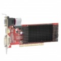 ATI Radeon HD5450 1 GB DDR3 PCI / PCI-X gráfico cartão - vermelho