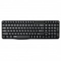 Rapoo E1050 2.4 Ghz Wireless 108-chave teclado c / receptor USB - preto