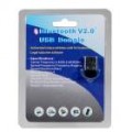 Ultra Mini Bluetooth 2.0 USB Dongle adaptador (preto)