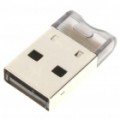 Mini Bluetooth 2.0 USB 2.0 Dongle (translúcida)