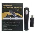 Cromado Wireless USB RF apresentador com Laser Pointer Ponteiro laser vermelho (2 * AAA)