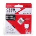 Kawau menor MicroSD TransFlash TF SD/SDHC USB 2.0 Leitor de Carto Keychain
