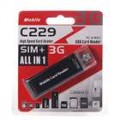 USB 2.0 leitor de cartão do SIM de SDHC/SD/M2/MMC/MS/3 G (suporta 3G cartões SIM)