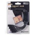 Cabo estilo HUB USB 2.0 4-Portas (20 CM-cabo)