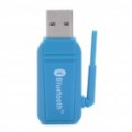 Mini Bluetooth 2.0 USB 2.0 Dongle adaptador (cor aleatória)