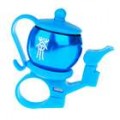 Bule de chá em forma de alumínio bicicleta montada Bell (azul)