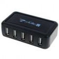 7-Port USB 2.0 Hub com fonte de alimentação externa (110 ~ 240V AC Adapter)