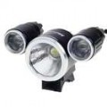 MagicShine SSC-P7 + 2 * XP-E 16W 3-modo 1400-lúmen LED Bike Light Set (4 * 18650 incluído)