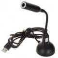 Compacto flexível pescoço 2.0MP PC USB 2.0 Webcam com destacável titular da área de trabalho