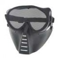 FIDRAGON máscara de malha de Metal (preto)