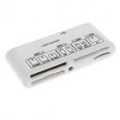 Leitor de cartão USB 2.0 para SD/MMC/mini SD/RS-MMC/MS/Duo/micro SD/MS Micro/XD - cores sortidas