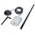 2000mW alta potência 802.11 b/g 150Mbps USB 2.0 Wireless Network Dongle com alto ganho de antena