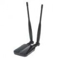 2000mW alta potência 802.11 b/g 150Mbps USB 2.0 Wireless Network Dongle com antena Dual