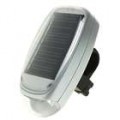 Solar Power Self-Recharge bicicleta 5 branco LED frontal Light + 3 luz de cauda de segurança LED vermelho (2 * AA)