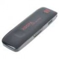7.2 M HSDPA 3G USB 2.0 sem fio adaptador de Modem com Slot para cartão de TF - preto