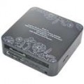 Caixa de encaixe de HDD/DVD multi-função com adaptadores de alimentação da placa da Hub USB Reader/Laptop