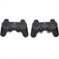 Dual Shock USB vibrando Gamepads gamepad para PC/Laptop - preta (par)