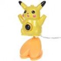 Bonito Cartoon Pikachu figura PC USB 2.0 1/4 CMOS 5MP Webcam - amarelo (110 CM-cabo)