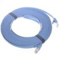 Ultra-fino CAT-6 homens RJ45 Ethernet LAN cabo - azul (15 M-comprimento)