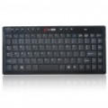 Teclado Wireless 2.4 g de 87-chave portátil com receptor (1 * AAA)