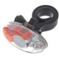 Multifuncional 4-modo 4-LED Bicycle Tail Light (2 * CR2032)