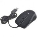 M6 1000dPi confortável comércio USB com fio Mouse óptico (1,5 m-cabo)