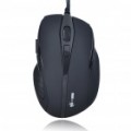 MCSaite USB mouse óptico - preto (130 CM-cabo)