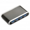 USB 3.0 Hub de 4 portas com adaptador de energia - cores sortidas (Super velocidade 5Gbps)