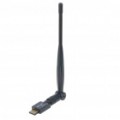 802.11N/b/g compacto Dongle de adaptador de rede USB Wireless 150Mbps com alto ganho antena de 5dBi