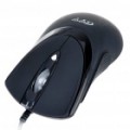 USB velocidade variável 500/1000/1500/2000DPI jogos Optical Mouse (160 CM-cabo)