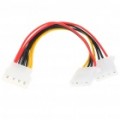 4 Pinos 1-2 Splitter Power Cable (20 CM-comprimento)