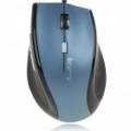 Cool USB 800/1200/1600DPI Gaming Mouse óptico - preto + cinza (140 CM-cabo)