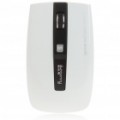 2.4 GHz sem fio 500/1000DPI USB 2.0 Optical Mouse c / receptor - White (2 x AAA)