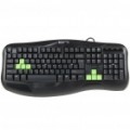 Teclado com fio 104-chave USB (145 CM-cabo)