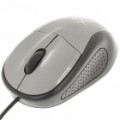 USB com fio 800 DPI mouse óptico - preto + cinza (140 CM-cabo)