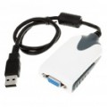 Cabo do USB 2.0 de adaptador de vídeo VGA (40 CM comprimento)