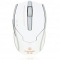 2.4 GHz 1000DPI Wireless Optical Mouse com receptor USB - branco (2 x AAA)