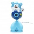 Bonito Cartoon Bear Style 1.3MP PC USB 2.0 Webcam - azul