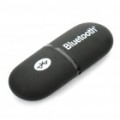 Ultra-Mini Bluetooth v 2.0 USB Dongle - preto