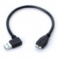 USB 3.0 macho Micro B macho adaptador cabo (20 CM-comprimento)