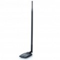 2000mW 802.11 b / g 54Mbps USB WiFi Wireless adaptador de rede com antena Omni - Black