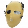 Protetora jogo guerra militar tático completo escudo máscara facial (cor aleatória)