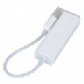 Genuína Apple USB ao adaptador de rede RJ45 Ethernet LAN - branco
