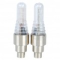 Sensor de vibração/luz multicolorida 5-decorativa pneu Valve Cap luzes LED (par/3 x AG10)