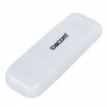 USB 2.0 leitor de cartão de memória SD/MMC/TF/M2 - branco (máx. 32 GB)