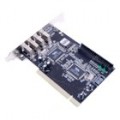 VIA Chipset 2 x SATA + IDE + 4 x USB i/O Port extensão PCI placa controladora